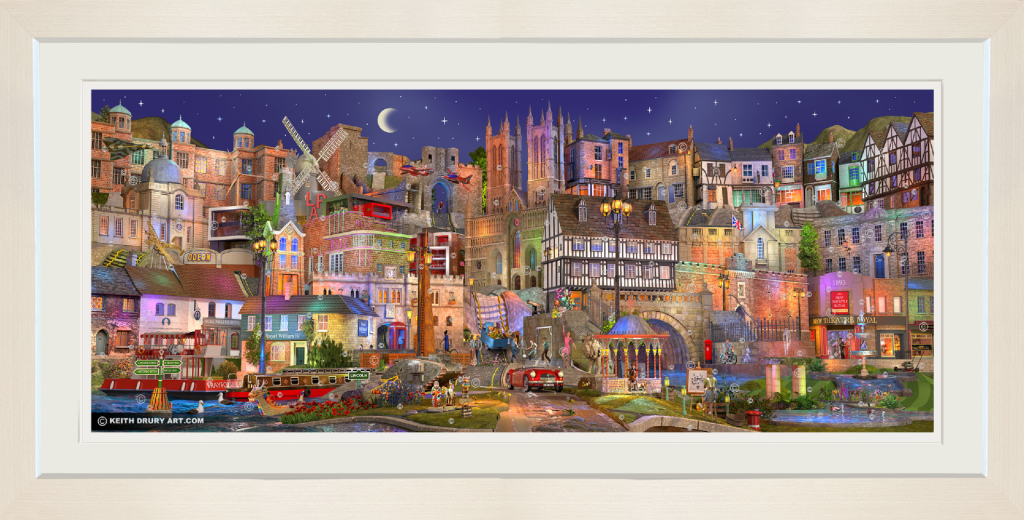 Lincoln Boulevard Canvas edition