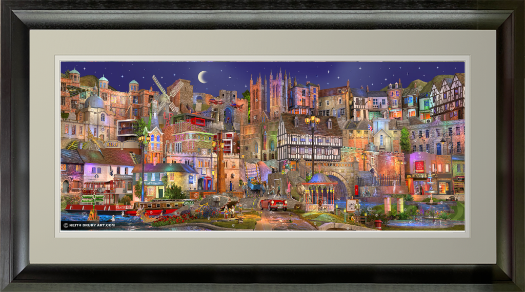 Lincoln Boulevard Canvas edition