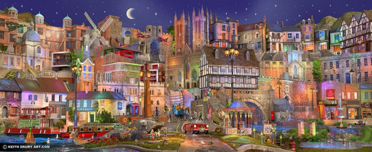 Lincoln Boulevard Canvas edition