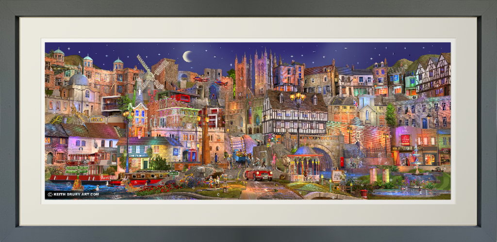 Lincoln Boulevard Canvas edition