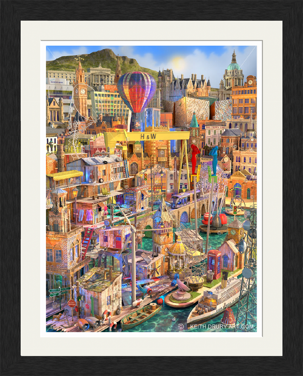 Sailor Town Canvas Edition