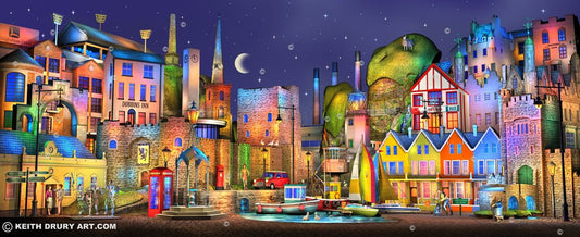 Carrickfergus Way Canvas Edition