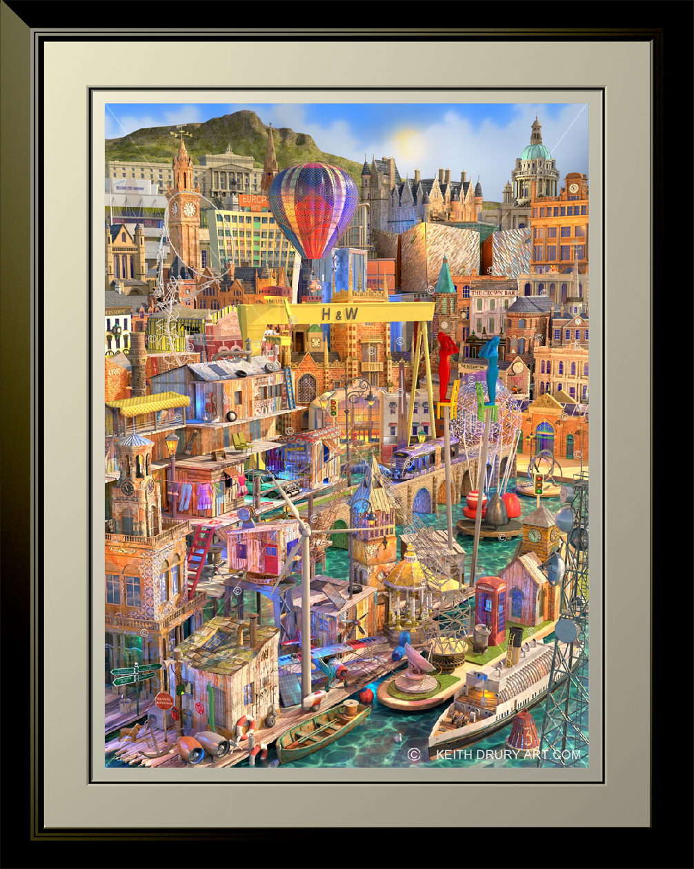 Sailor Town Canvas Edition