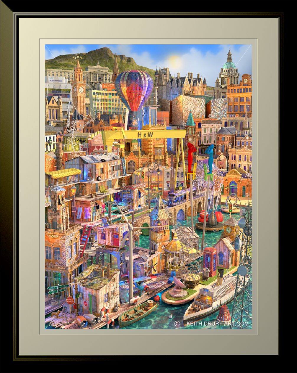 Sailor Town Canvas Edition