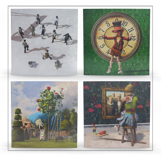 Pack of four cards (Pack A) 15% discount for two any packs.