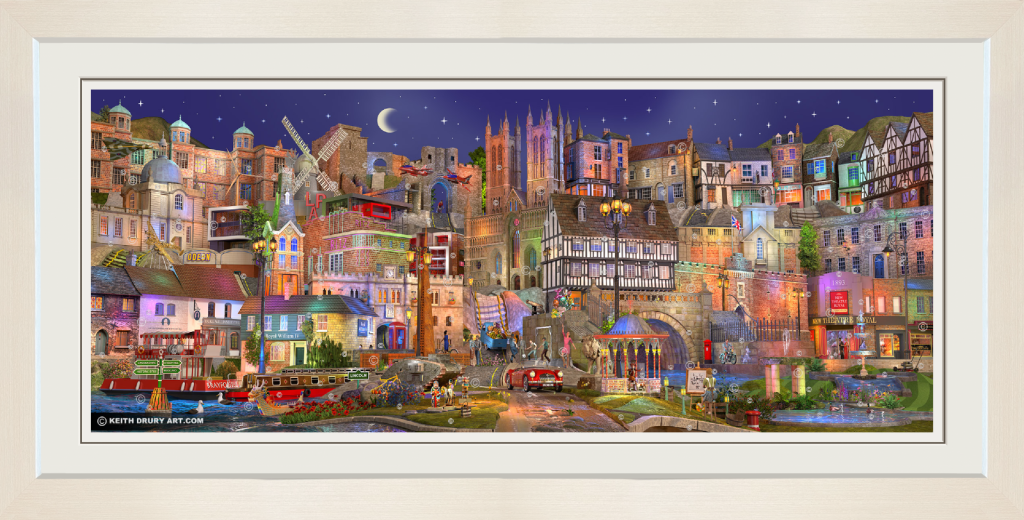 Lincoln Boulevard Canvas edition