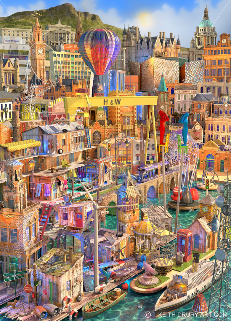 Sailor Town Canvas Edition