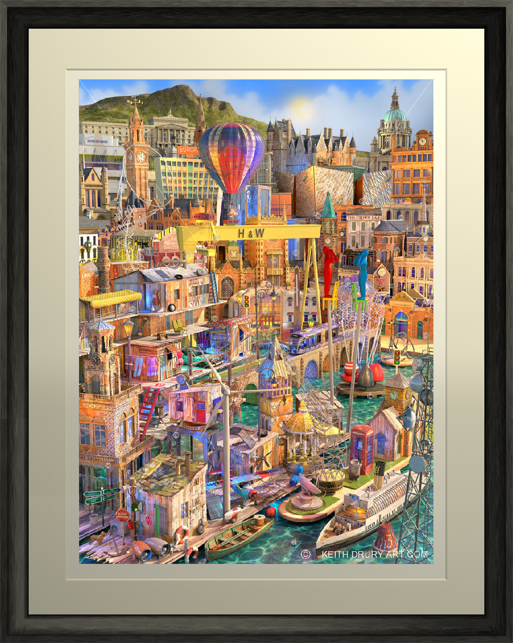 Sailor Town Canvas Edition
