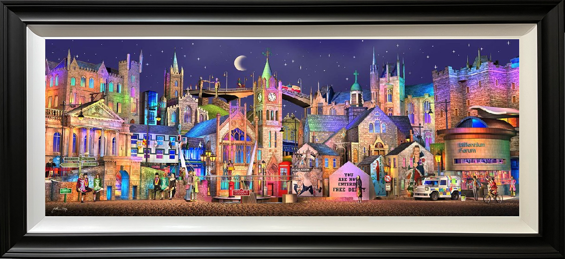 Derry Boulevard Canvas Edition