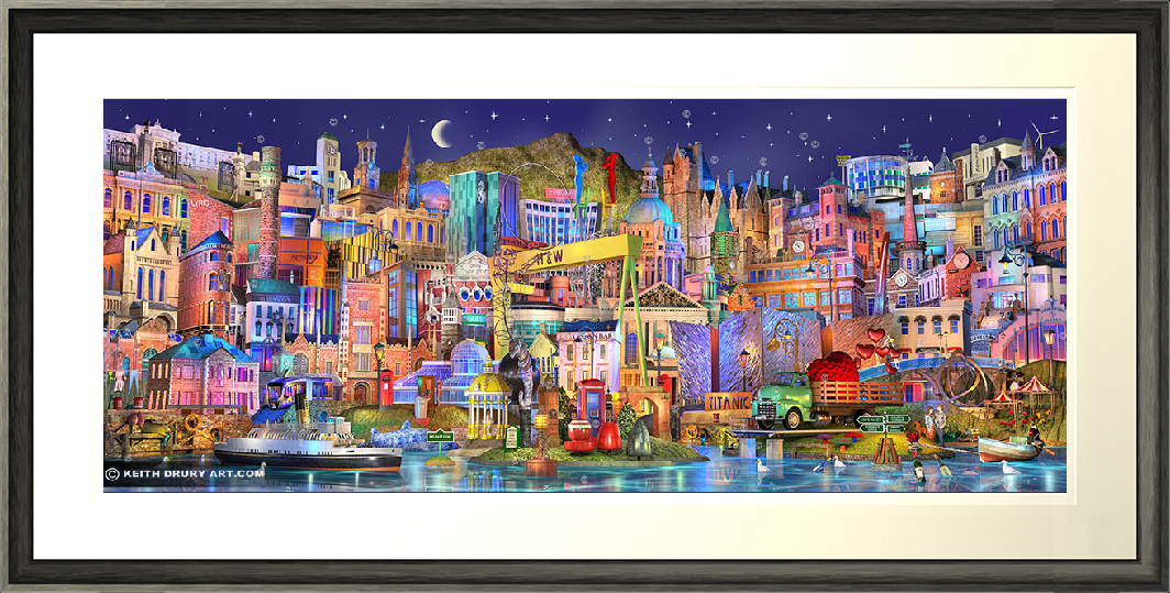 Belfast Cove Love Edition Canvas