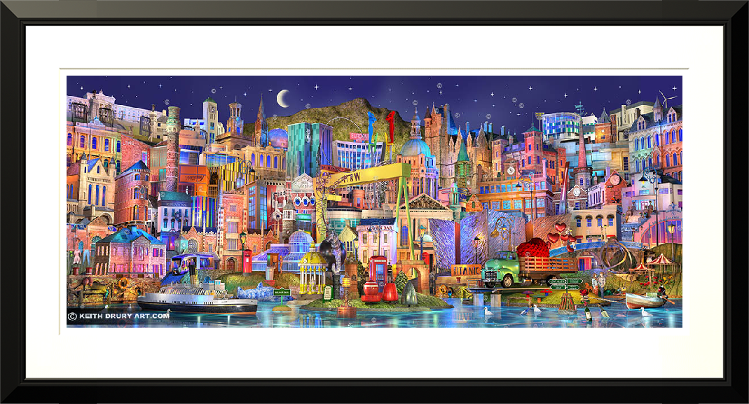 Belfast Cove Love Edition Canvas