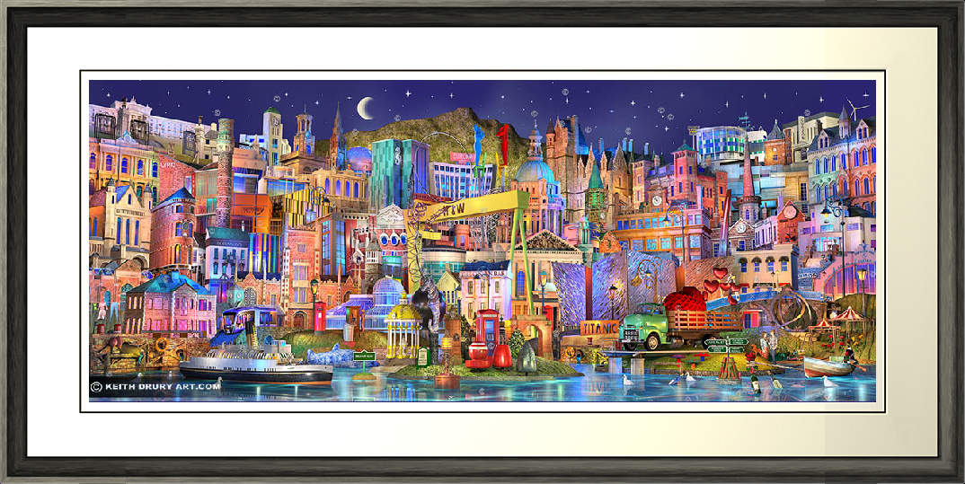 Belfast Cove Love Edition Canvas