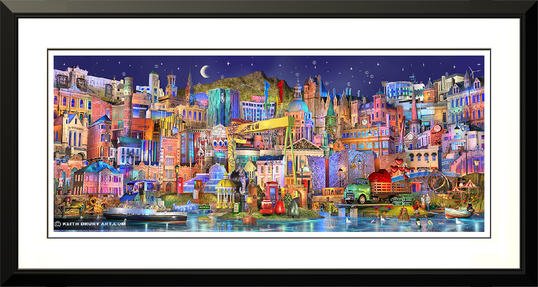Belfast Cove Love Edition Canvas