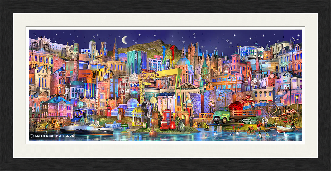 Belfast Cove Love Edition Canvas