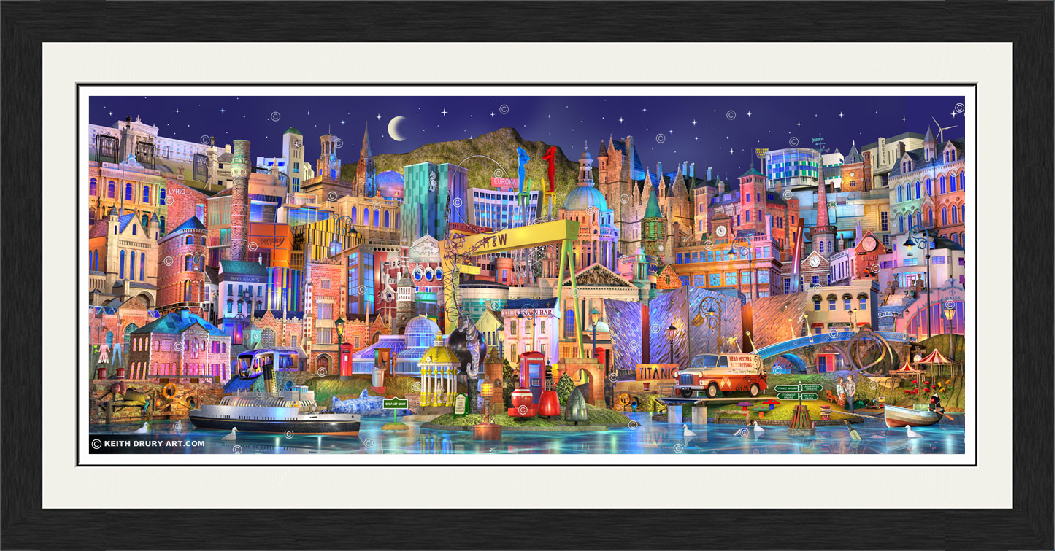 Belfast Cove Canvas Edition