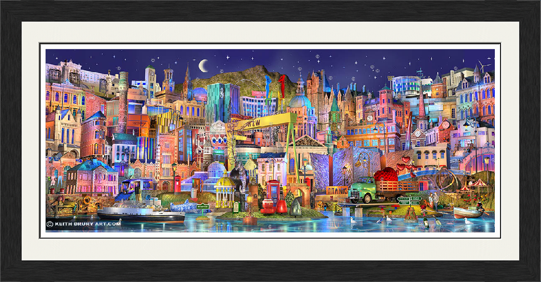 Belfast Cove Love Edition Canvas
