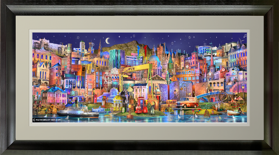 Belfast Cove Canvas Edition