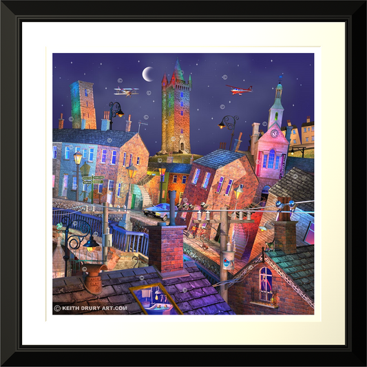 Scrabo Rising Canvas Edition