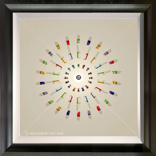 Concentric - Machines of Belfast Canvas Edition