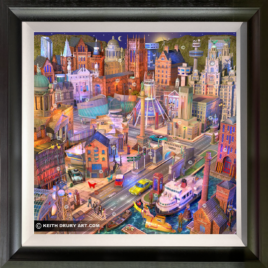 Liverpool Moondance - Canvas Edition
