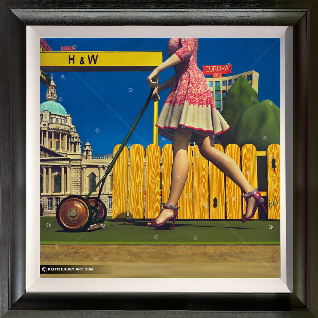 In Her World (Canvas Edition)