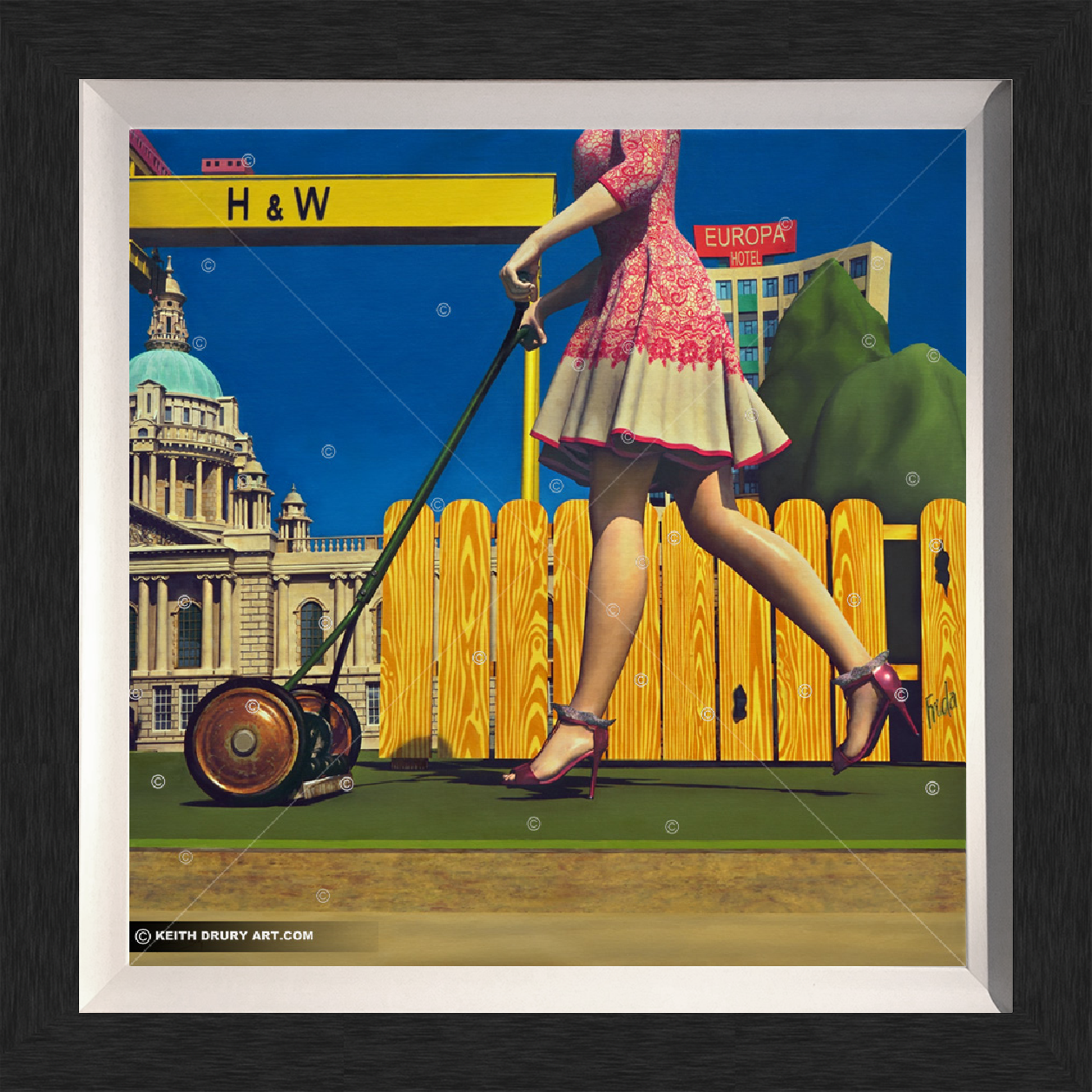 In Her World (Canvas Edition)