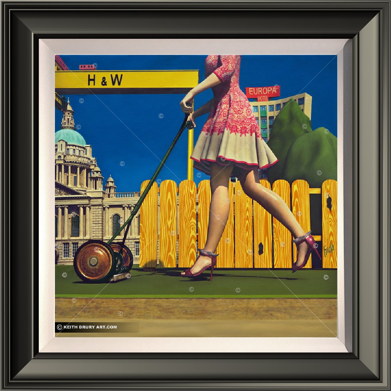 In Her World (Canvas Edition)