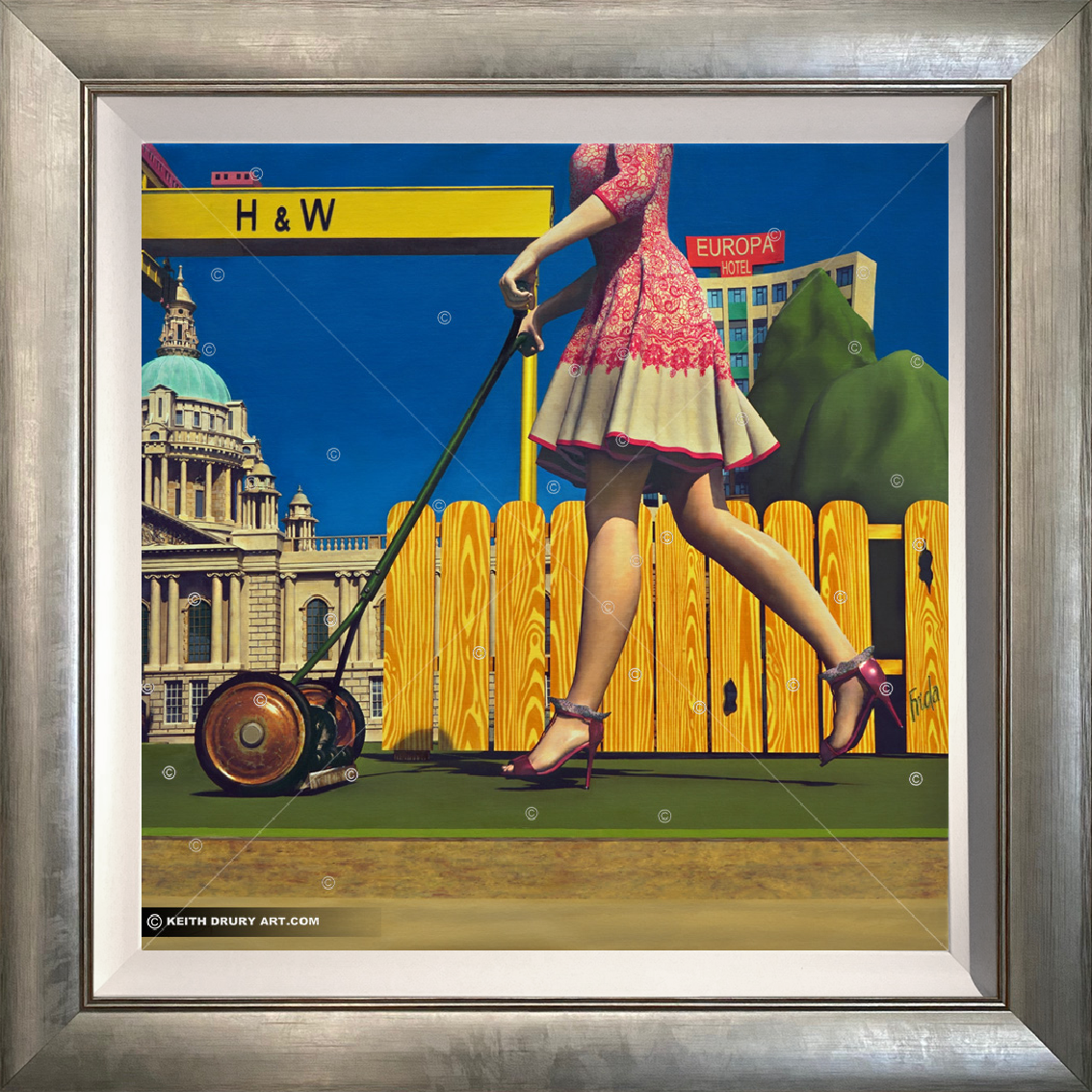 In Her World (Canvas Edition)