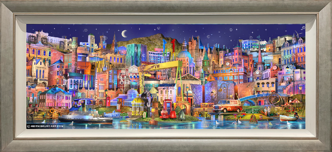 Belfast Cove Love Edition Canvas