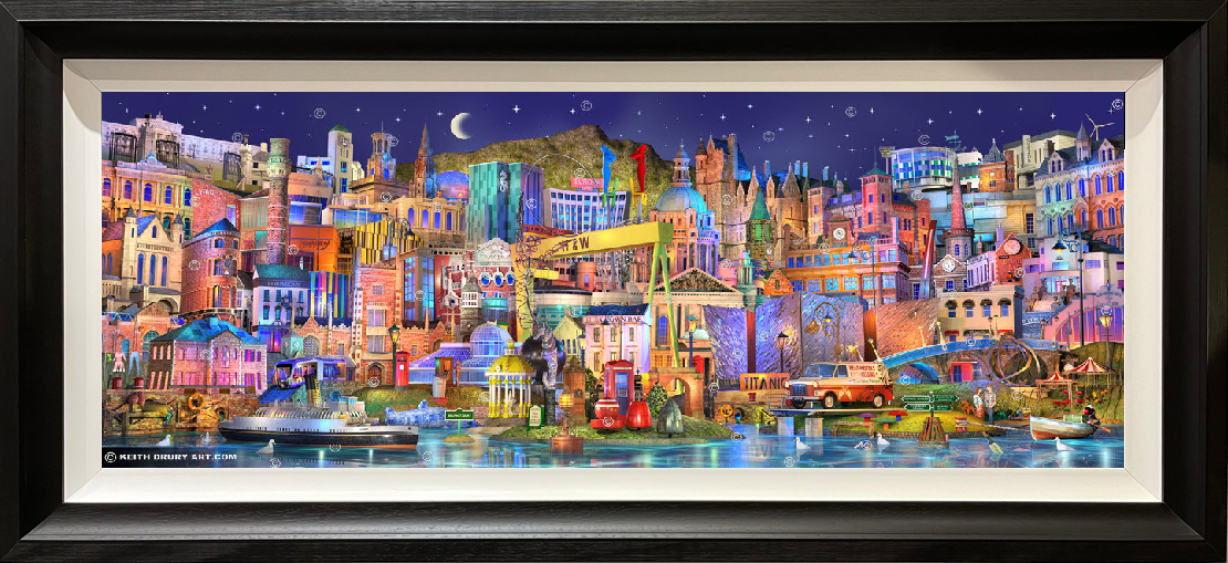 Belfast Cove Love Edition Canvas