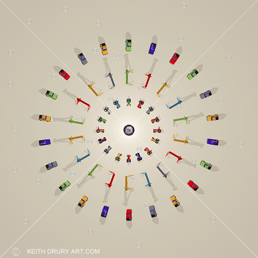 Concentric - Machines of Belfast Edition