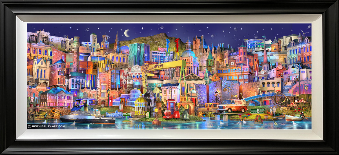 Belfast Cove Love Edition Canvas