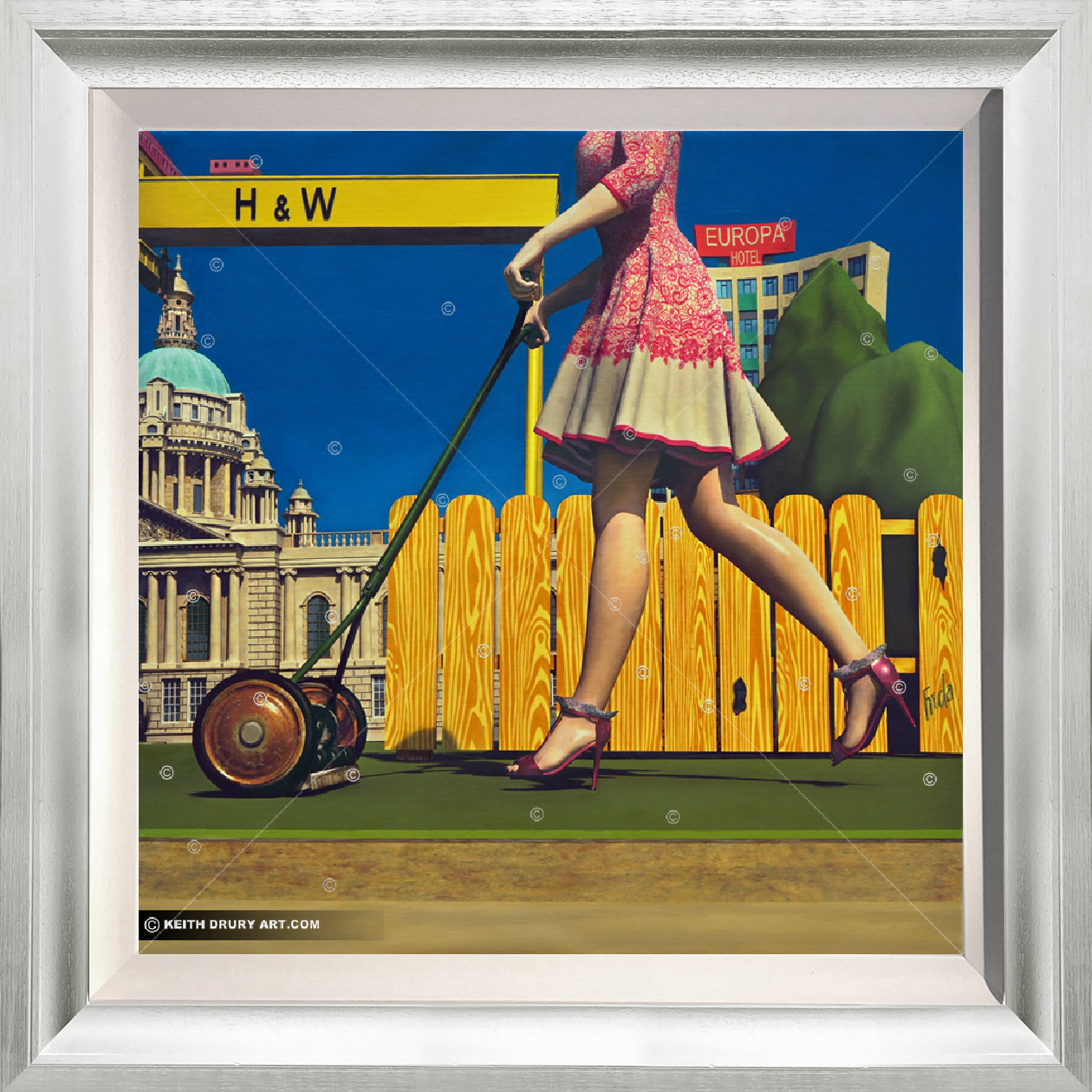 In Her World (Canvas Edition)