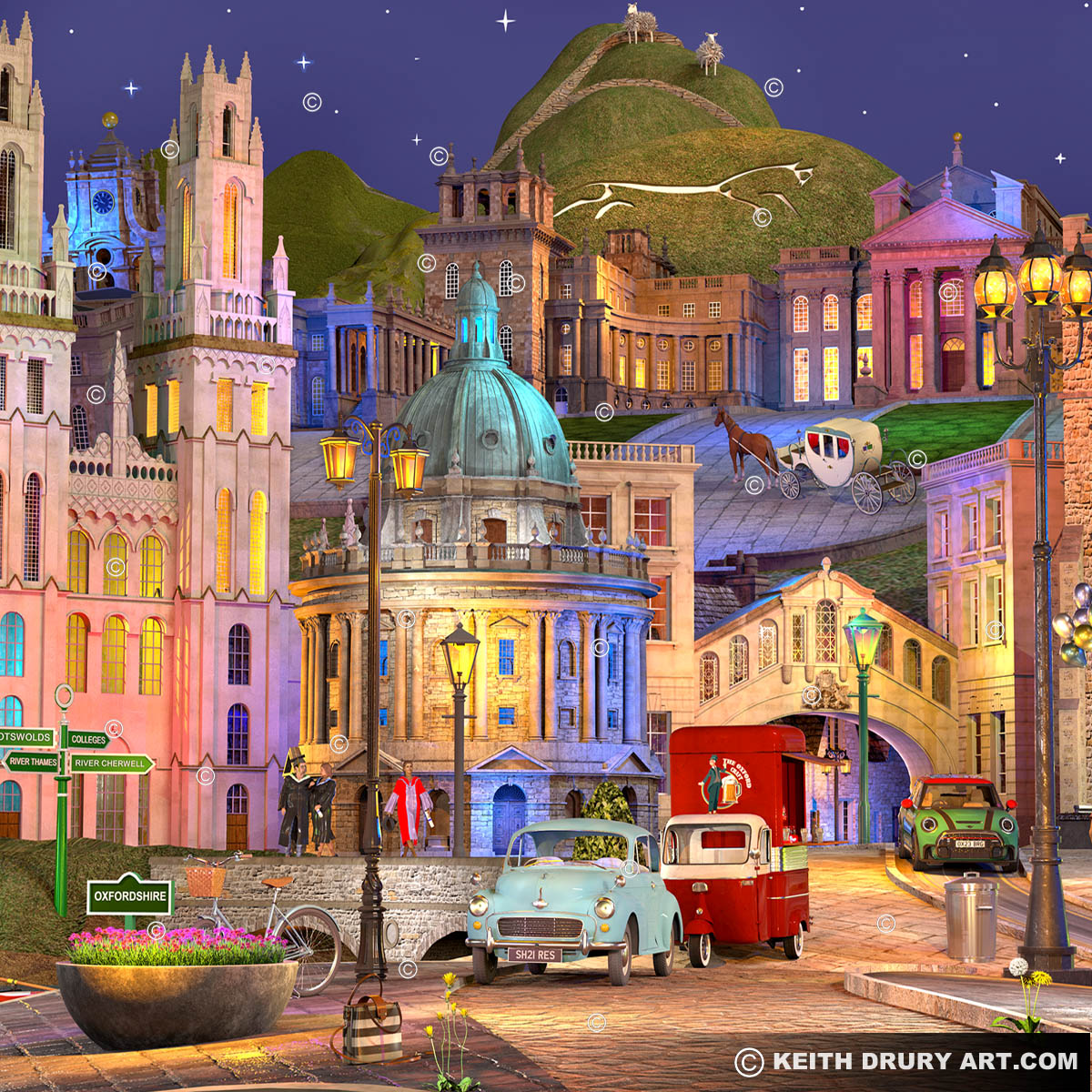 Keith Drury Art World’s most colourful art. Taking the UK by storm.