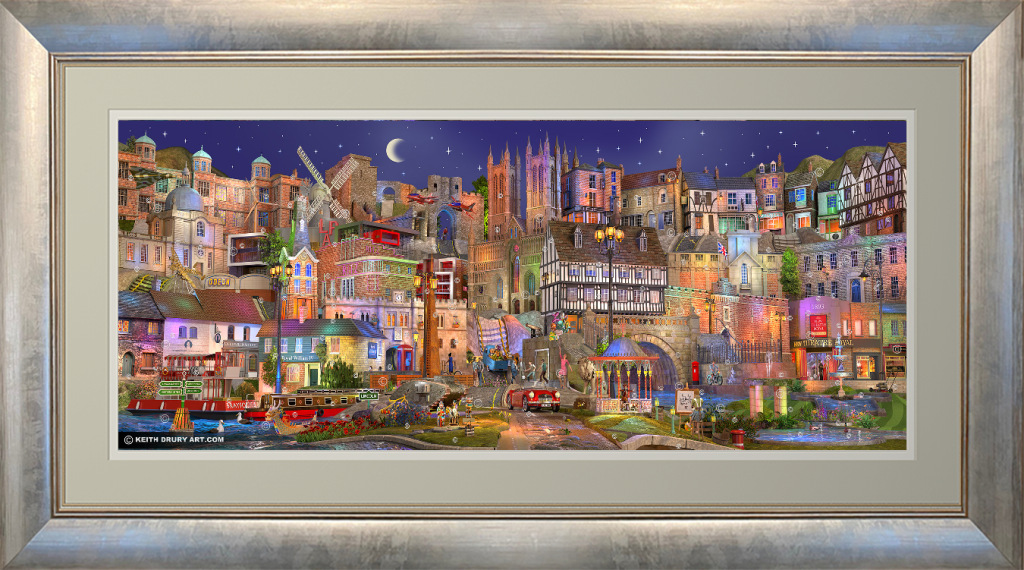 Lincoln Boulevard Canvas edition