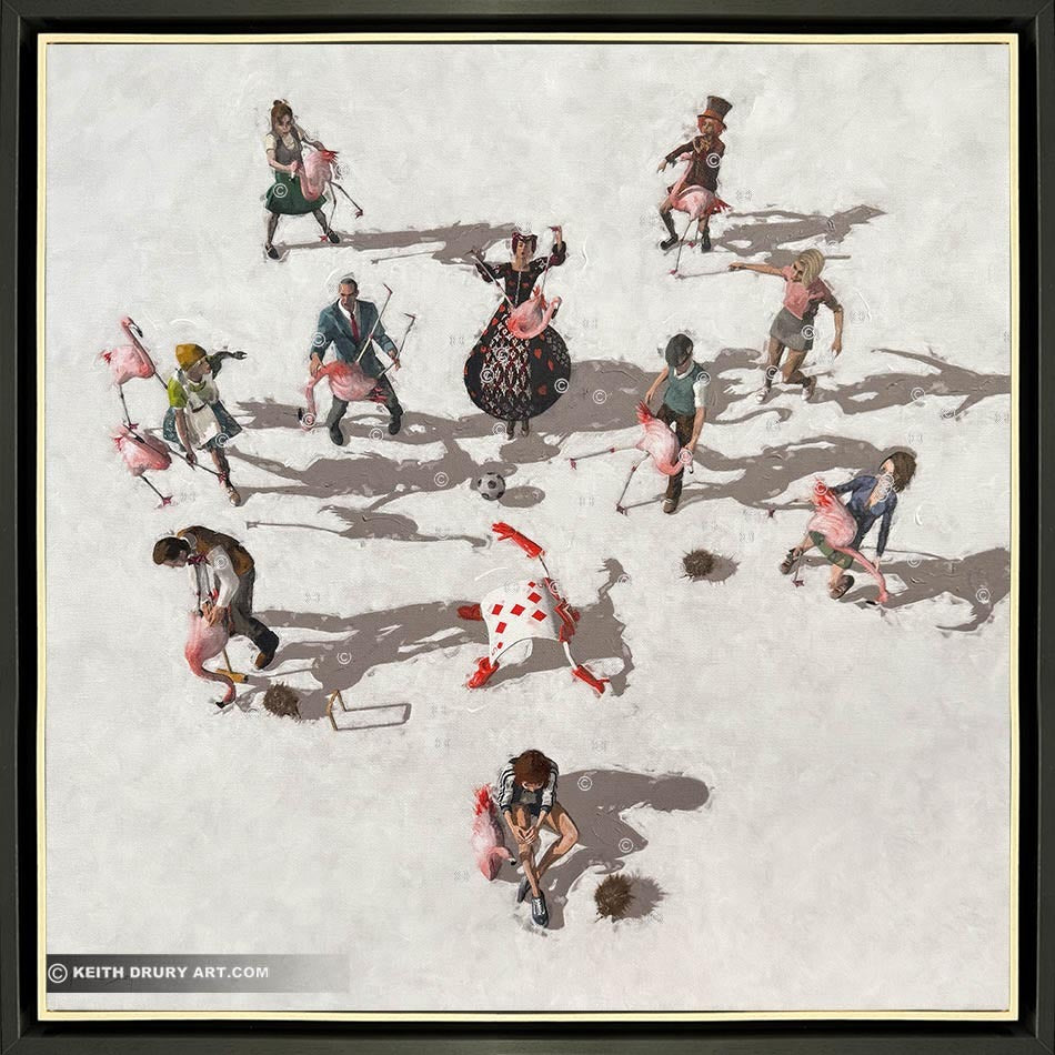 Let's Play Croquet Canvas