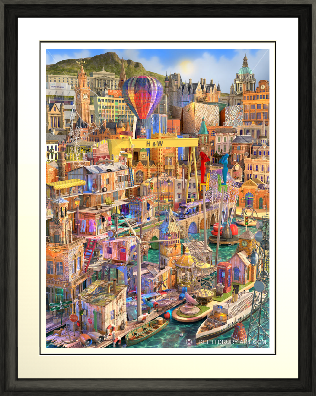 Sailor Town Canvas Edition