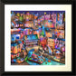 Lincoln Nightfall On Canvas