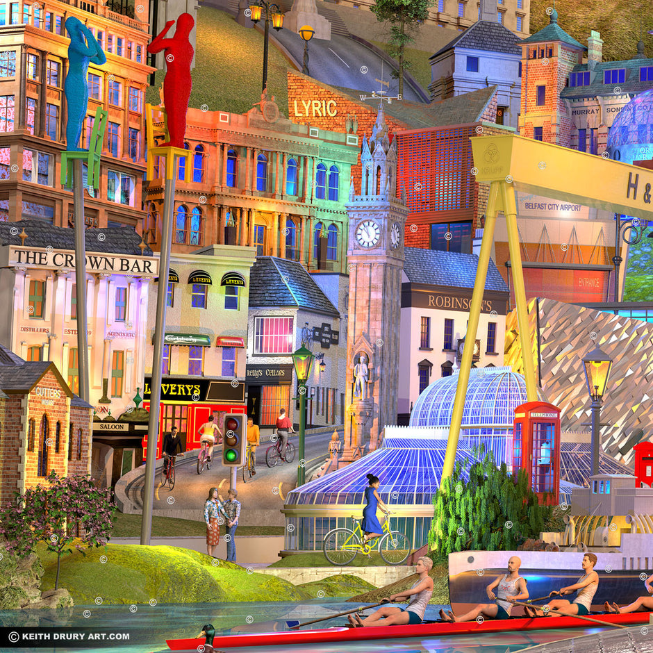 Keith Drury Art World’s most colourful art. Taking the UK by storm.